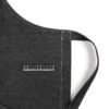 ALBERT APRON BLACK, Candiani Black Color Denim