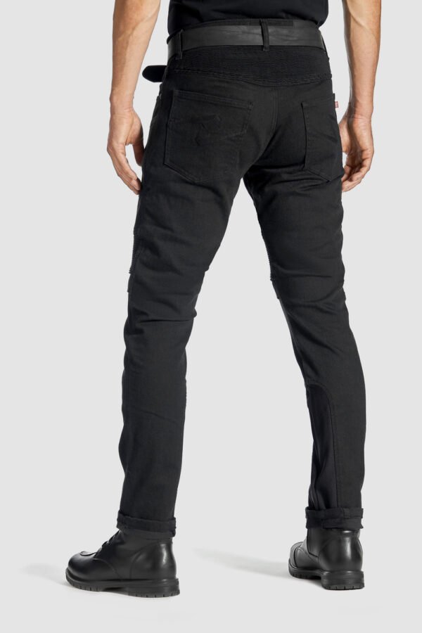 KARLDO SLIM BLACK – Motorcycle Jeans for Men Slim-Fit Cordura
