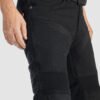 KARLDO SLIM BLACK – Motorcycle Jeans for Men Slim-Fit Cordura