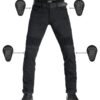 KARLDO SLIM BLACK – Motorcycle Jeans for Men Slim-Fit Cordura