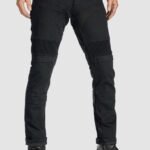 KARLDO SLIM BLACK – Motorcycle Jeans for Men Slim-Fit Cordura